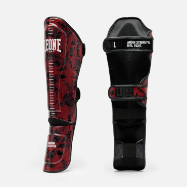 Leone Shinguards urban fighter- red